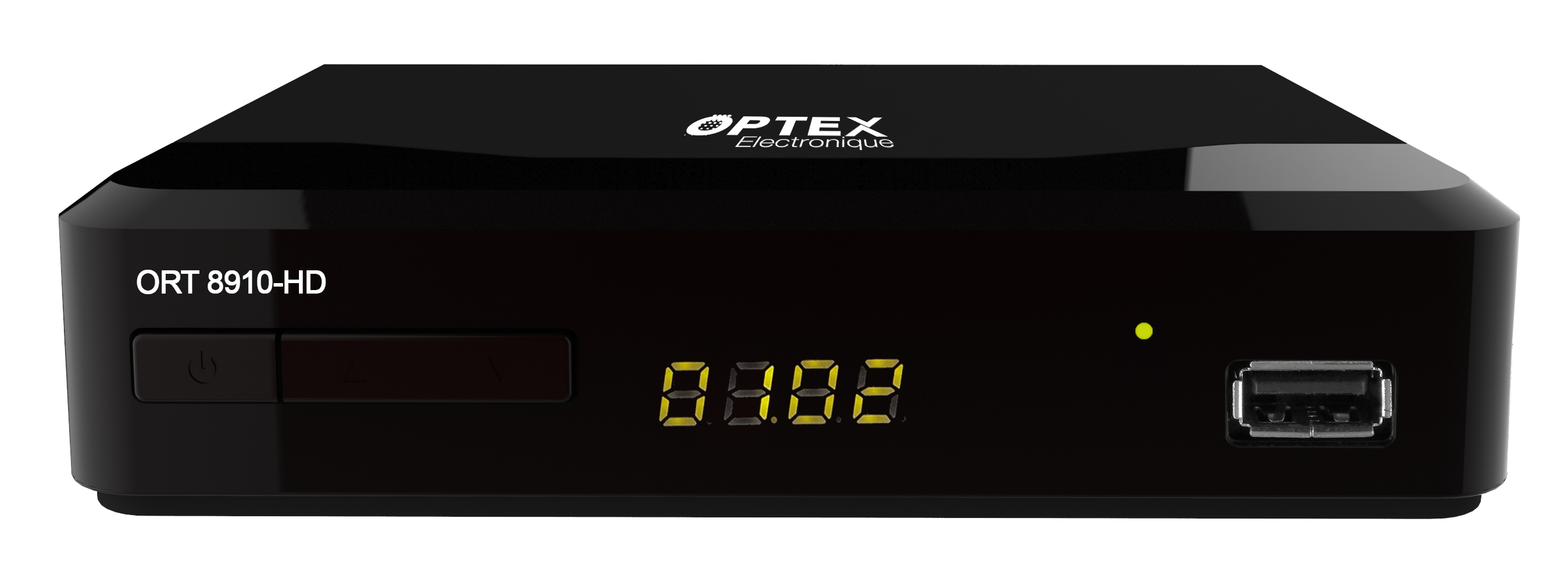 Récepteur numérique TNT HD - entrée USB et télécommande - OPTEX